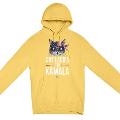 Kamala Cat S Gift Premium Pullover Hoodie