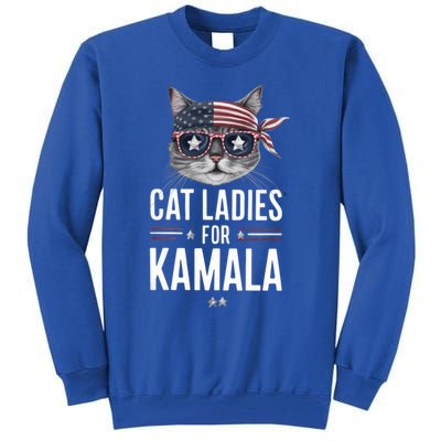 Kamala Cat S Gift Tall Sweatshirt