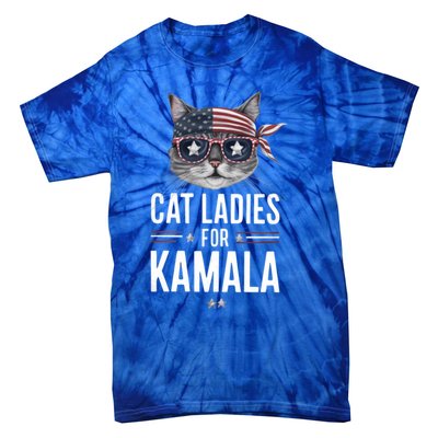 Kamala Cat S Gift Tie-Dye T-Shirt