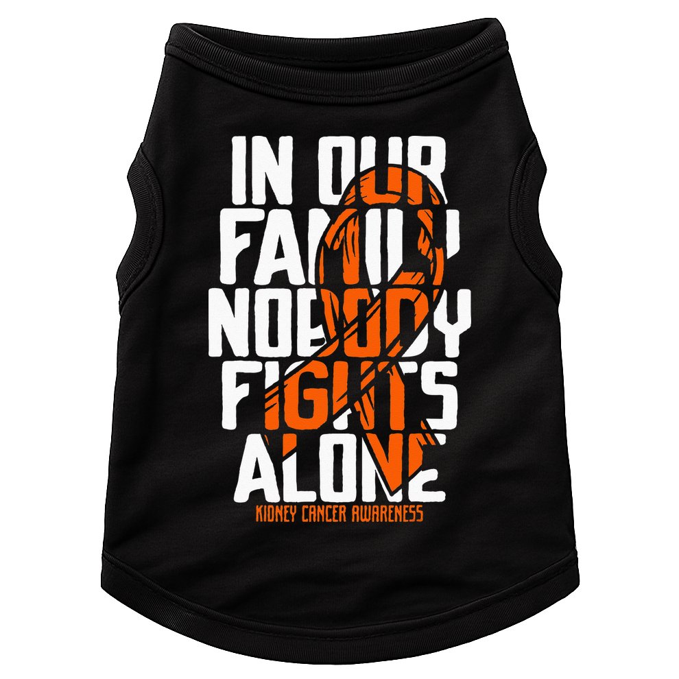 Kidney Cancer Support Family Kidney Cancer Awareness Doggie Tank