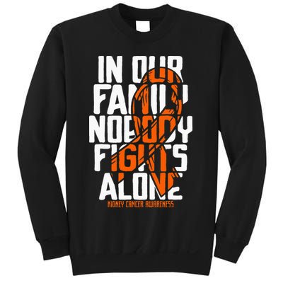 Kidney Cancer Support Family Kidney Cancer Awareness Sweatshirt