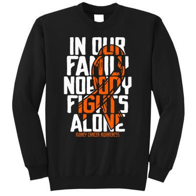 Kidney Cancer Support Family Kidney Cancer Awareness Sweatshirt