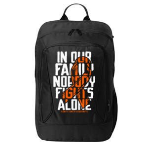 Kidney Cancer Support Family Kidney Cancer Awareness City Backpack