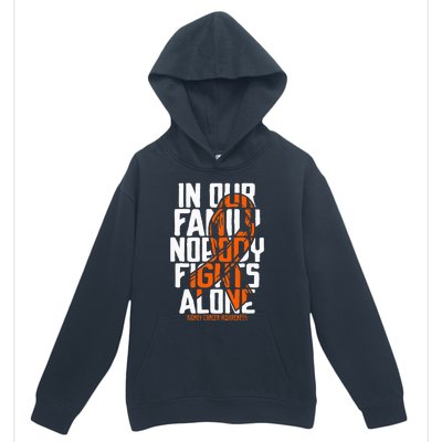 Kidney Cancer Support Family Kidney Cancer Awareness Urban Pullover Hoodie