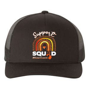 Kidney Cancer Support Squad Dark Blue Ribbon Yupoong Adult 5-Panel Trucker Hat