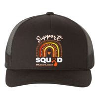 Kidney Cancer Support Squad Dark Blue Ribbon Yupoong Adult 5-Panel Trucker Hat