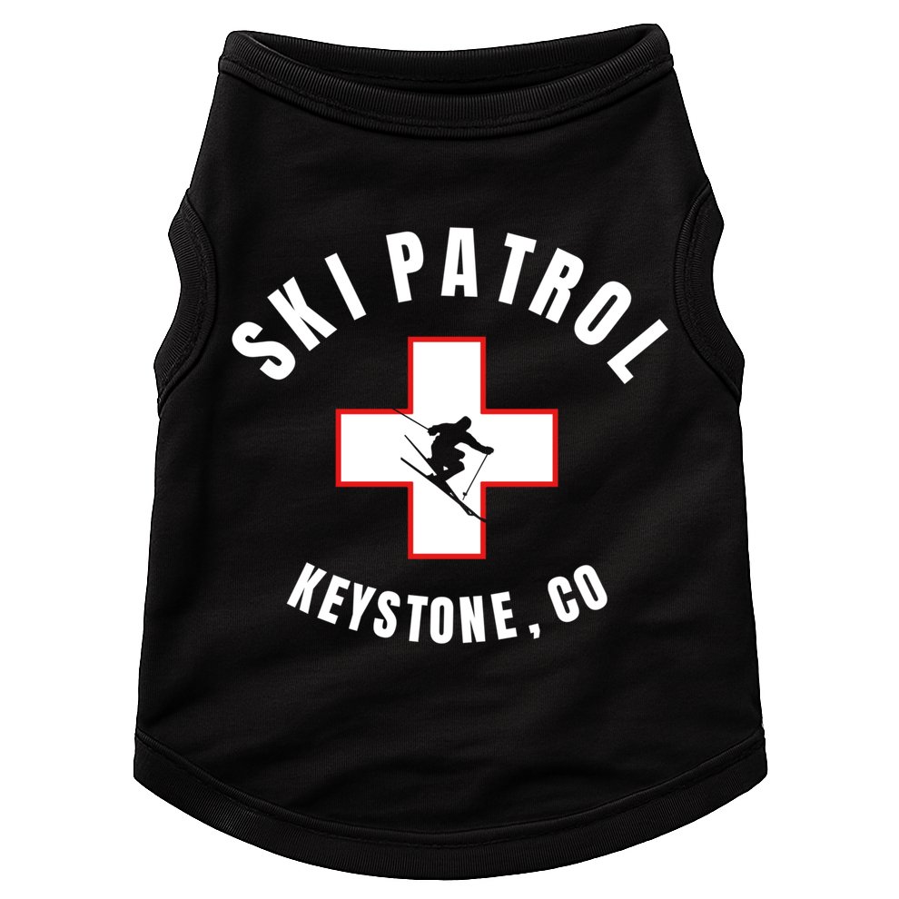 Keystone Colorado Ski Patrol Gift Doggie Tank