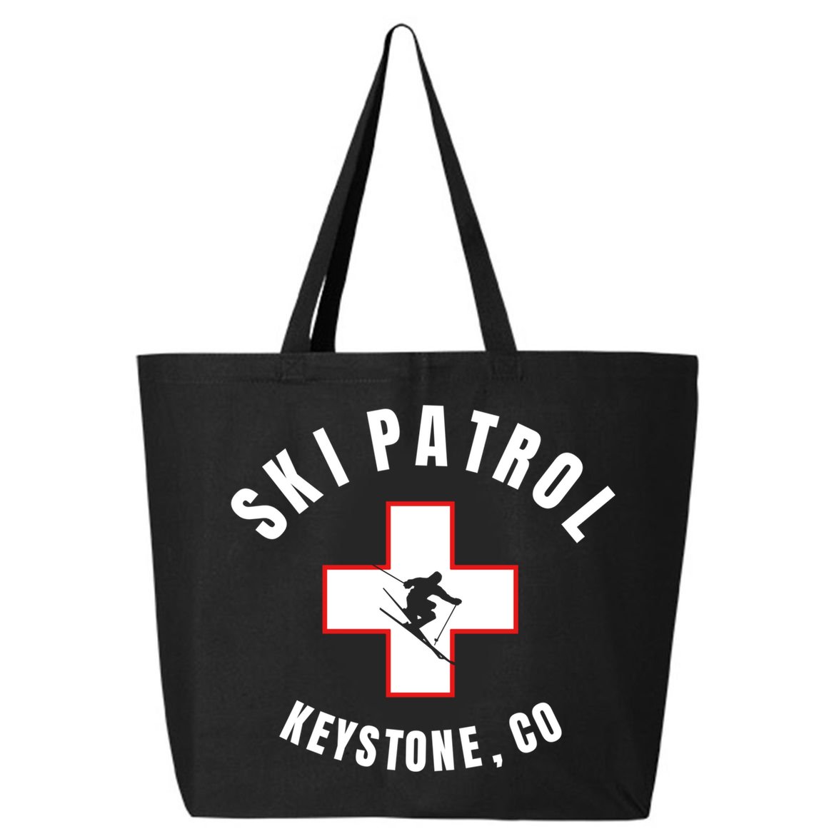 Keystone Colorado Ski Patrol Gift 25L Jumbo Tote