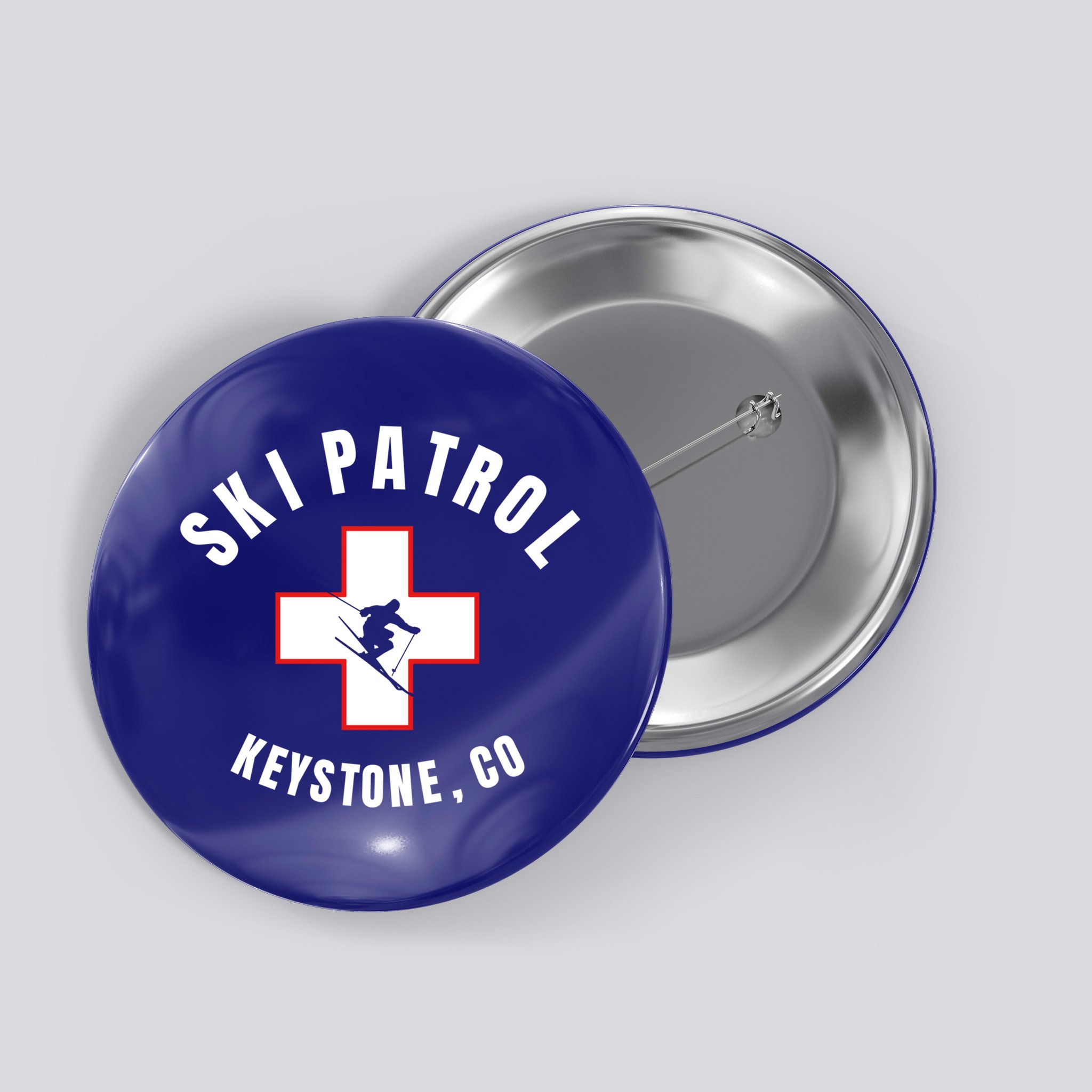 Keystone Colorado Ski Patrol Gift Button