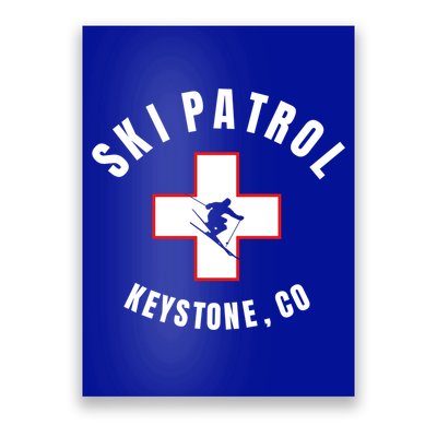 Keystone Colorado Ski Patrol Gift Poster