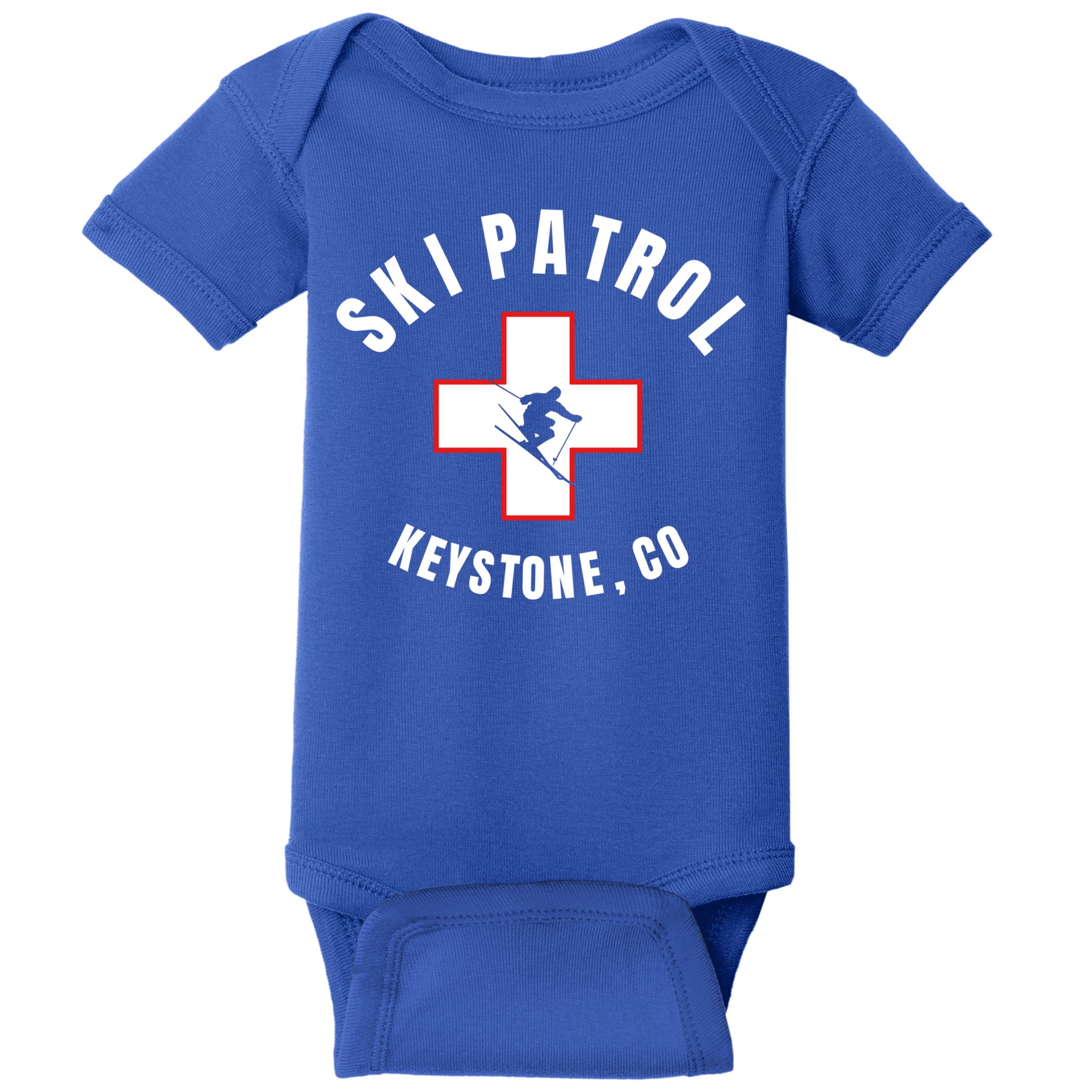 Keystone Colorado Ski Patrol Gift Baby Bodysuit