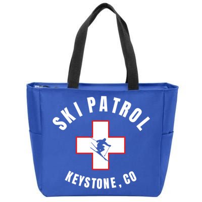 Keystone Colorado Ski Patrol Gift Zip Tote Bag