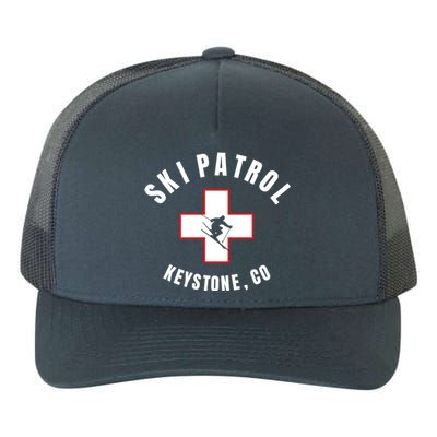 Keystone Colorado Ski Patrol Gift Yupoong Adult 5-Panel Trucker Hat