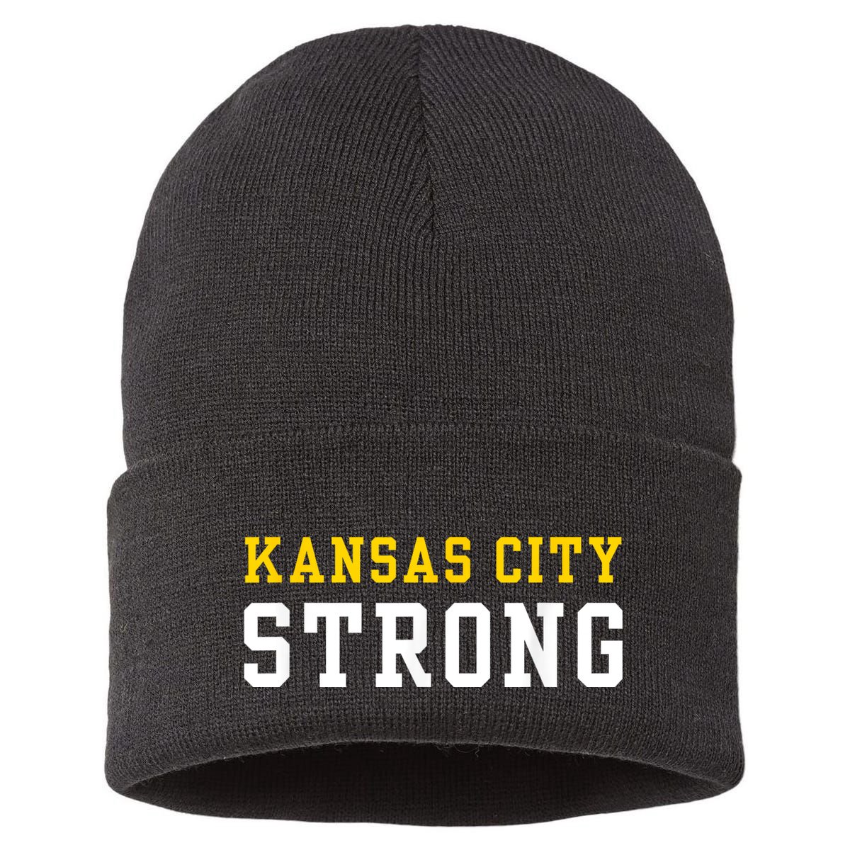 Kansas City Strong Sustainable Knit Beanie