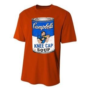 Knee Cap Soup Performance Sprint T-Shirt