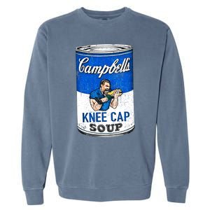 Knee Cap Soup Garment-Dyed Sweatshirt