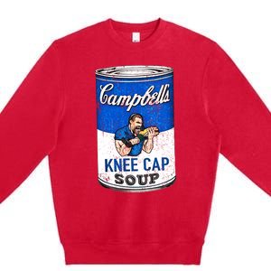 Knee Cap Soup Premium Crewneck Sweatshirt