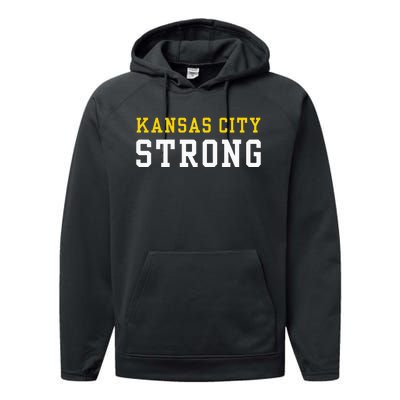 Kansas City Strong Performance Fleece Hoodie