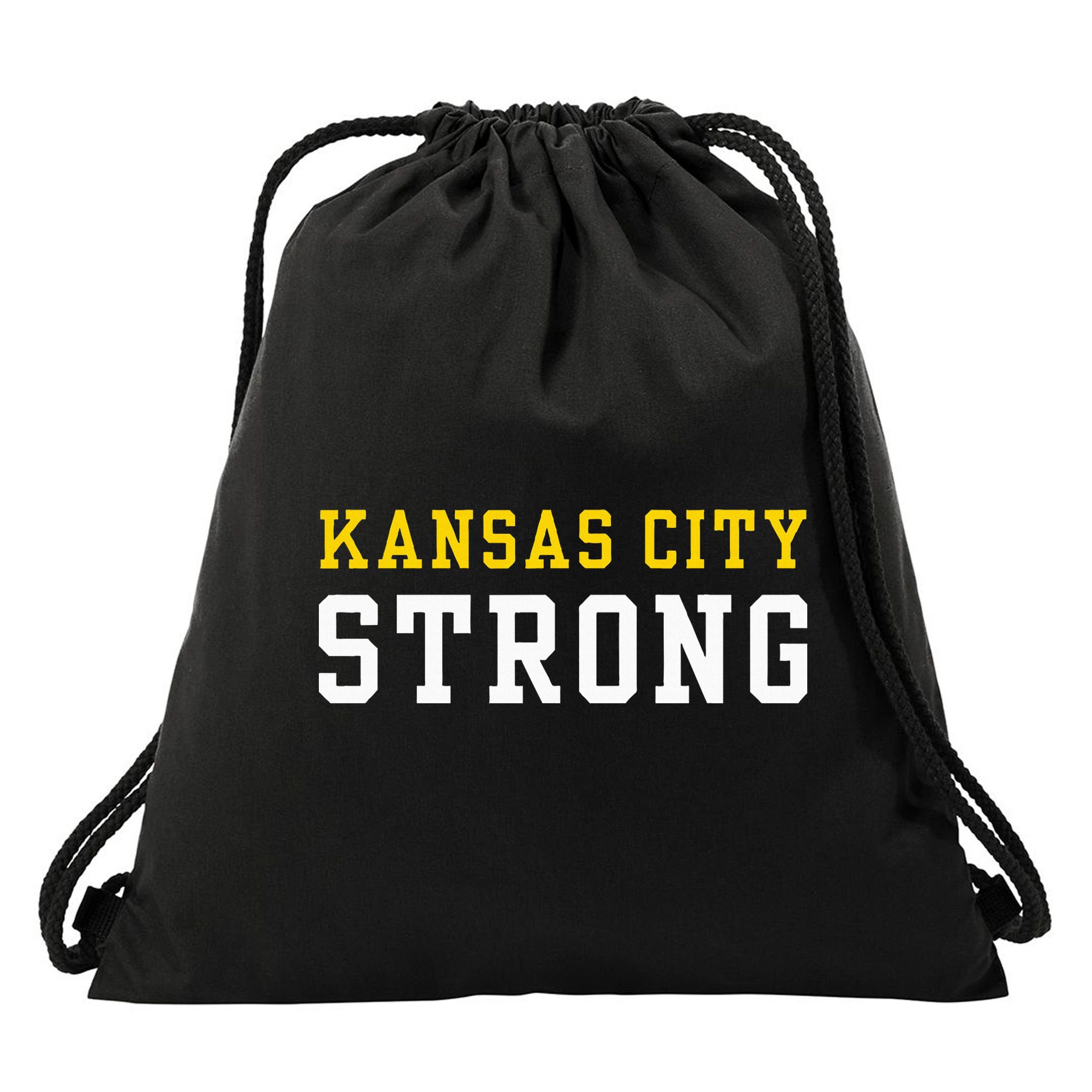 Kansas City Strong Drawstring Bag