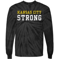 Kansas City Strong Tie-Dye Long Sleeve Shirt