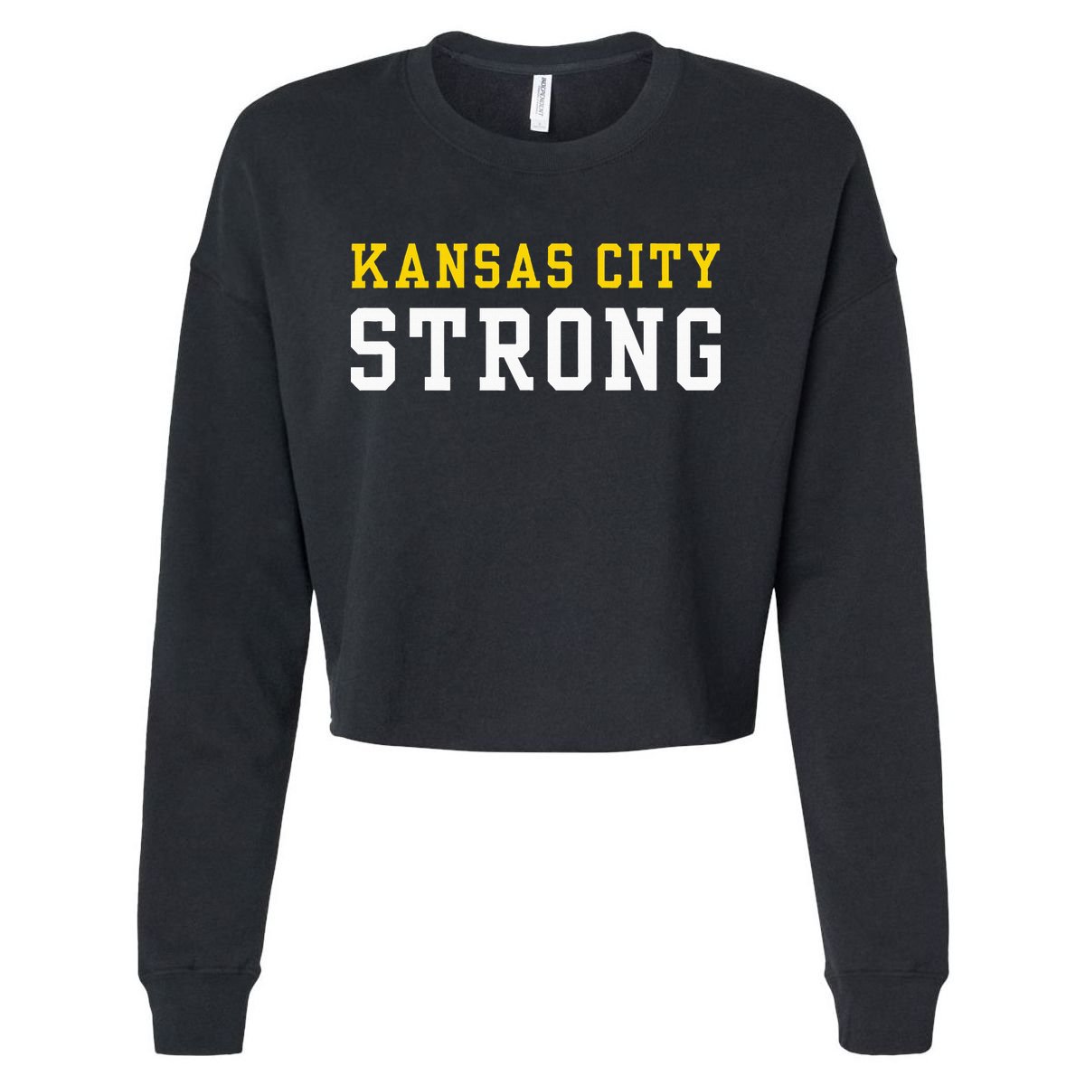 Kansas City Strong Cropped Pullover Crew