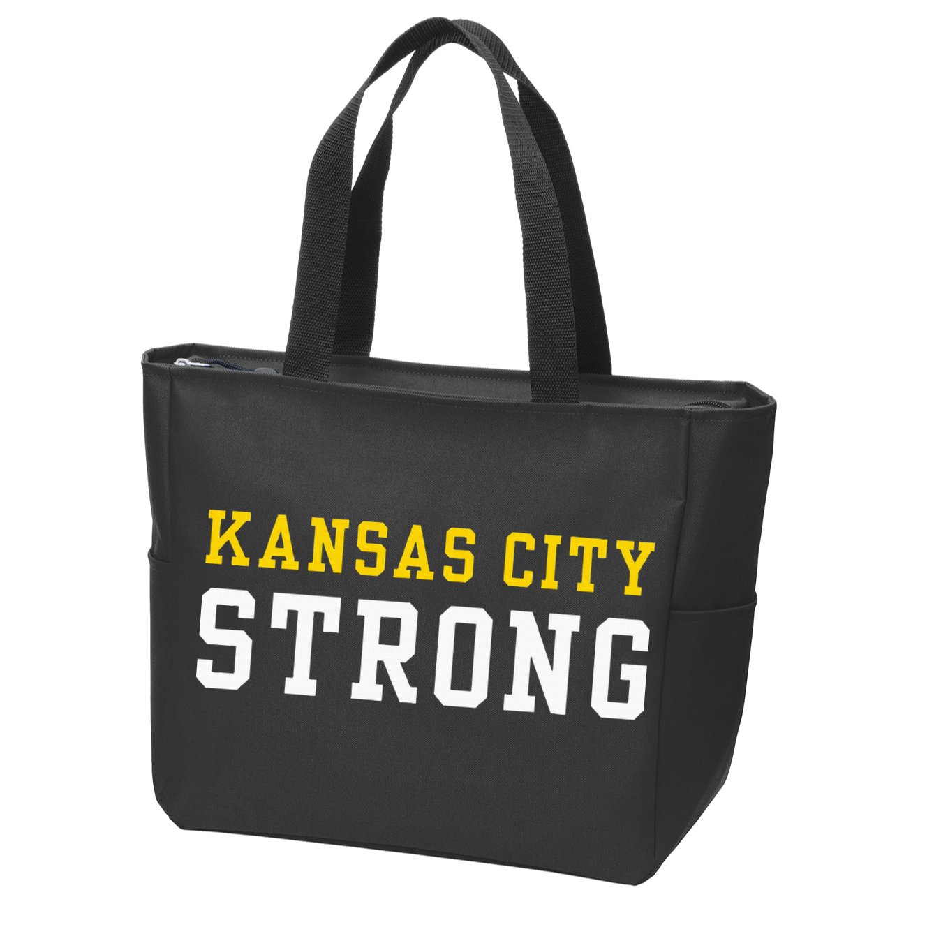 Kansas City Strong Zip Tote Bag