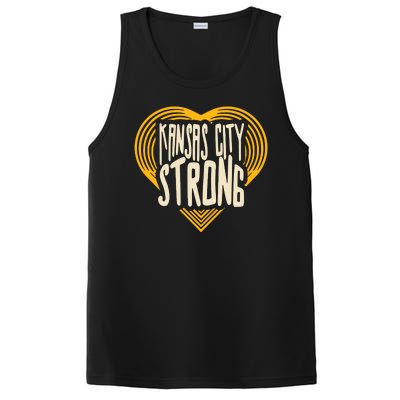 Kansas City Strong Heart Awareness PosiCharge Competitor Tank