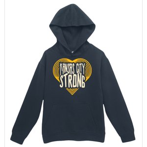 Kansas City Strong Heart Awareness Urban Pullover Hoodie