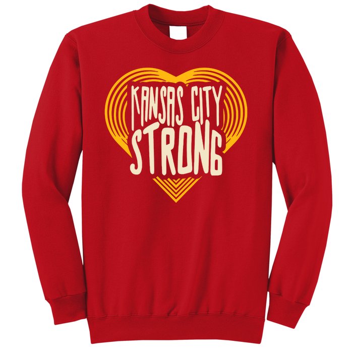 Kansas City Strong Heart Awareness Sweatshirt