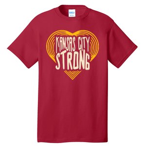 Kansas City Strong Heart Awareness Tall T-Shirt