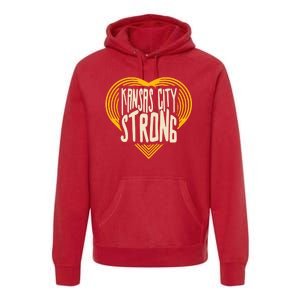 Kansas City Strong Heart Awareness Premium Hoodie