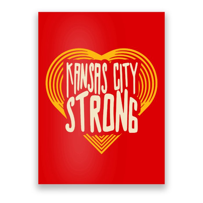 Kansas City Strong Heart Awareness Poster