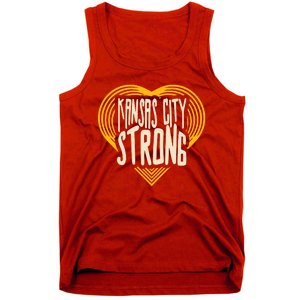 Kansas City Strong Heart Awareness Tank Top