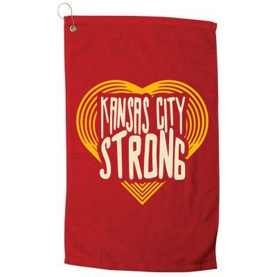 Kansas City Strong Heart Awareness Golf Towel