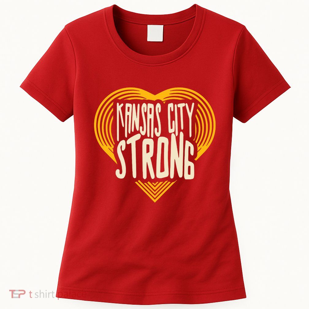 Kansas City Strong Heart Awareness Women's T-Shirt