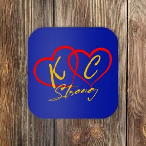 Kansas City Strong Heart Coaster