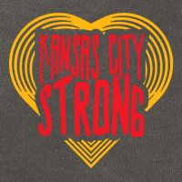 Kansas City Strong Heart Cotton Canvas Backpack