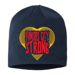 Kansas City Strong Heart Sustainable Beanie