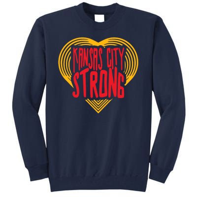 Kansas City Strong Heart Tall Sweatshirt