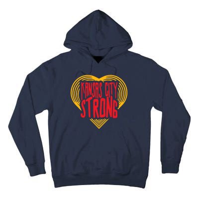 Kansas City Strong Heart Tall Hoodie