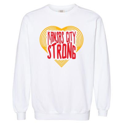 Kansas City Strong Heart Garment-Dyed Sweatshirt