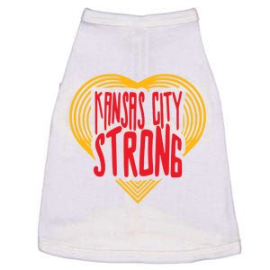 Kansas City Strong Heart Doggie Tank