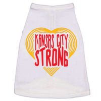 Kansas City Strong Heart Doggie Tank