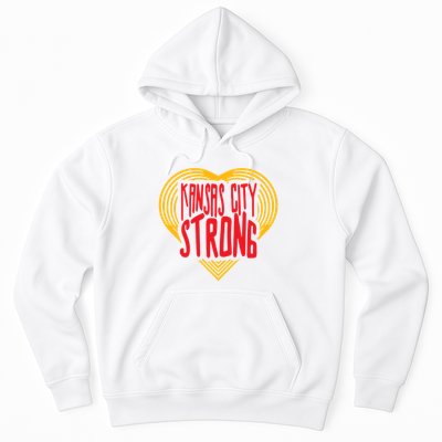 Kansas City Strong Heart Hoodie