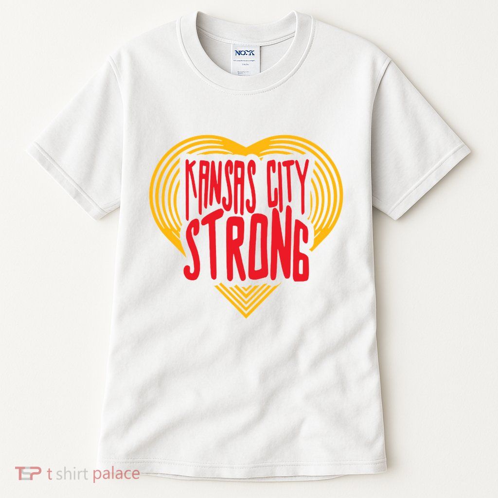 Kansas City Strong Heart Tall T-Shirt