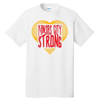 Kansas City Strong Heart Tall T-Shirt