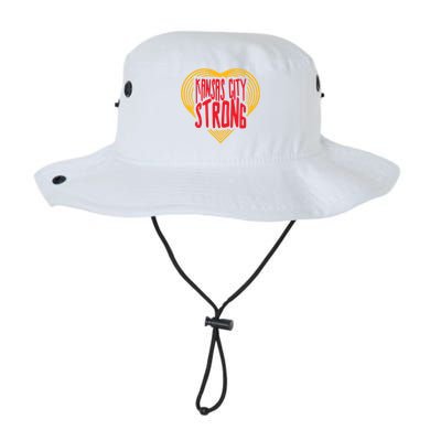 Kansas City Strong Heart Legacy Cool Fit Booney Bucket Hat