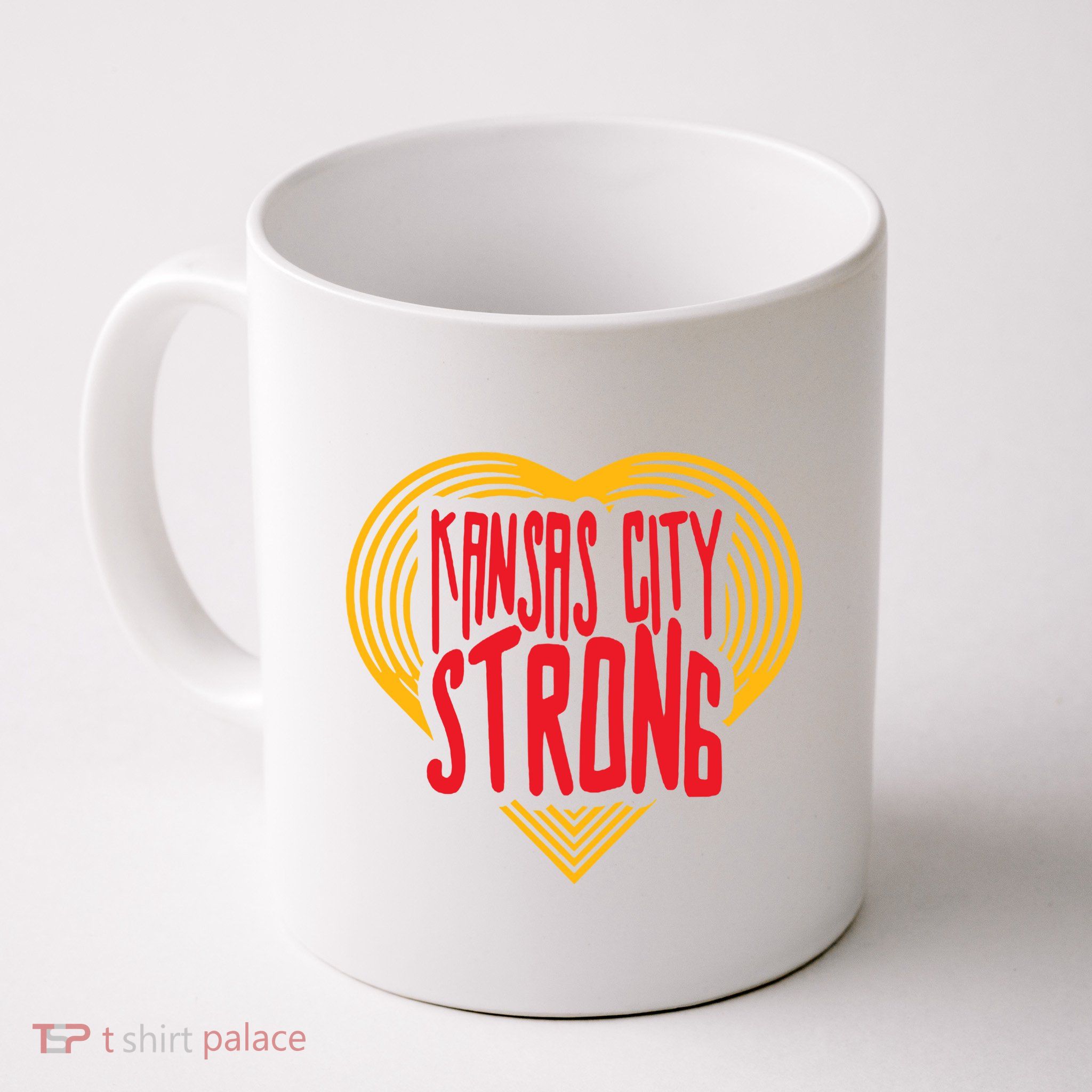 Kansas City Strong Heart Mug