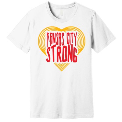 Kansas City Strong Heart Premium T-Shirt