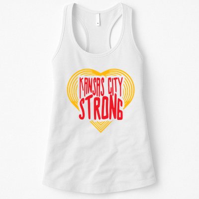 Kansas City Strong Heart Womens Tank Top